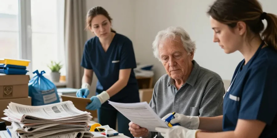 syndrome de diogène aide financière